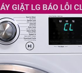 Cách khắc phục máy giặt LG báo lỗi CL, tìm hiểu bài viết sau đây.