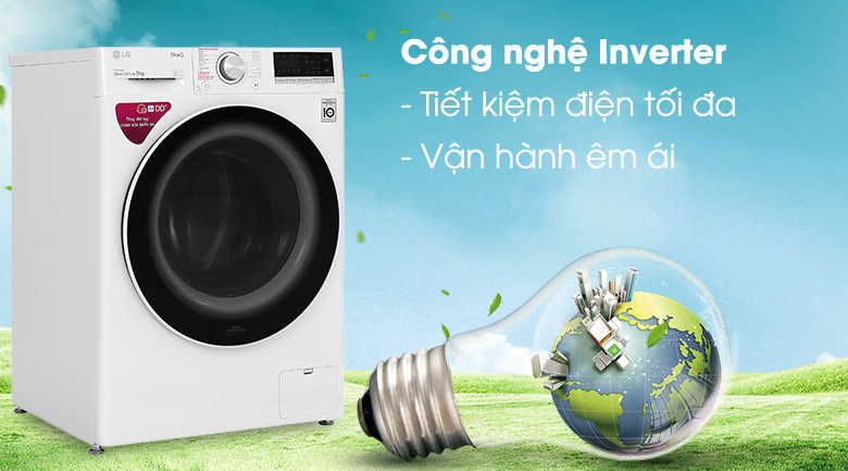 Máy giặt LG Inverter tiết kiệm điện