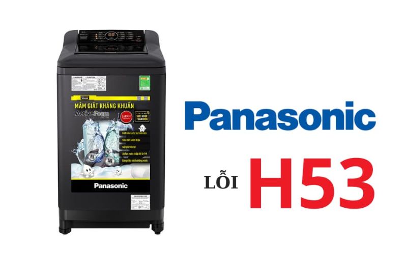 Máy giặt Panasonic lỗi H53