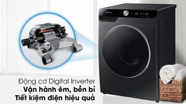 4. Động cơ Digital Inverter nâng cao hiệu quả tiết kiệm điện trên máy giặt WW10TP44DSBSV