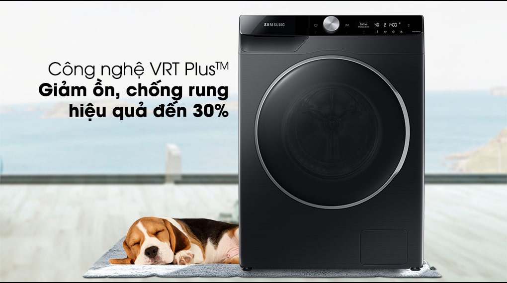 Công nghệ VRT Plus™ giảm thiểu tiếng ồn, chúng rung lắc hiệu quả