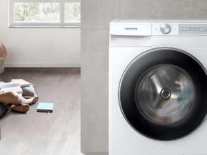 8. Giặt giũ êm ái với công nghệ VRT Plus trên máy giặt Samsung WW90T634DLE/SV