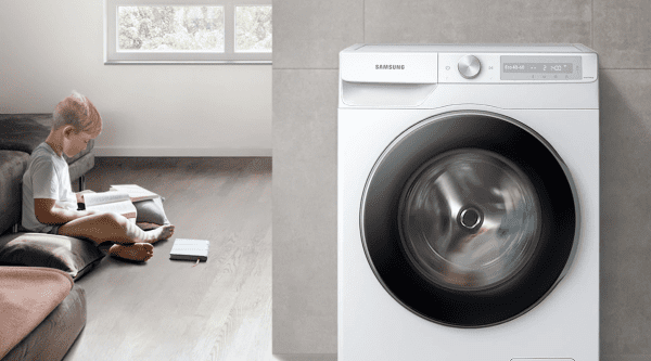8. Giặt giũ êm ái với công nghệ VRT Plus trên máy giặt Samsung WW90T634DLE/SV