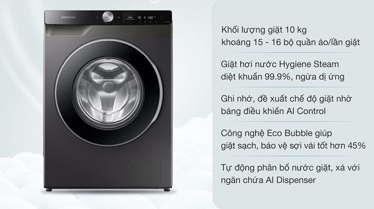máy giặt Samsung AI