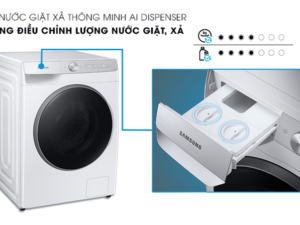 Ngăn chứa thông minh AI Dispenser tiết kiệm lượng nước giặt xả