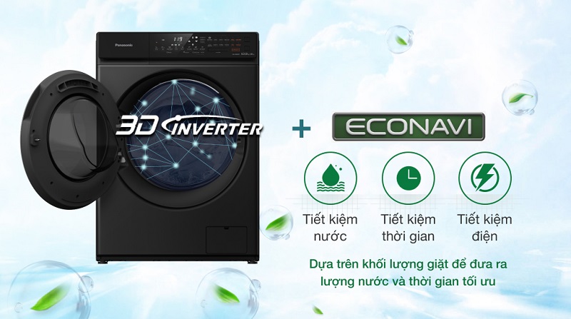 Máy giặt giá rẻ Panasonic NA-S056FR1BV  trang bị công nghệ tiết kiệm điện