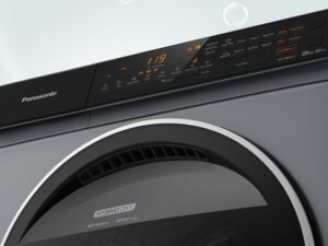 Máy giặt sấy Panasonic NA-V95FC1LVT giá rẻ thiết kế hiện đại sang trọng