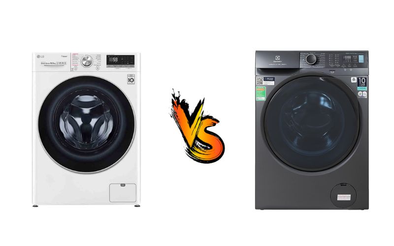 So sánh máy giặt cửa ngang LG và Electrolux