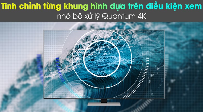 2.7. Tinh chỉnh từng khung hình dựa trên điều kiện xem nhờ bộ xử lý Quantum 4K
