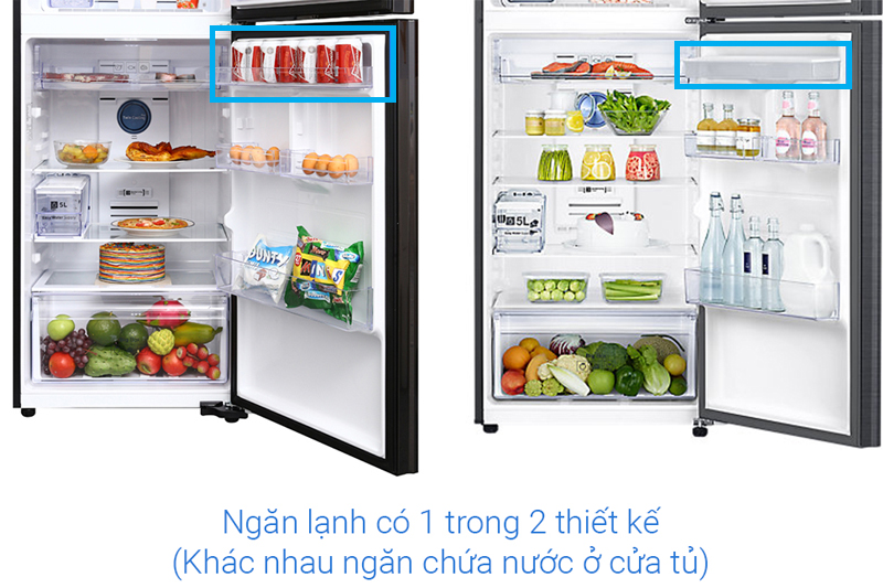 tủ lạnh Samsung Inverter 360 lít RT35K5982BS/SV - ngăn chứa nước