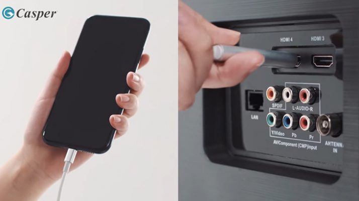Sử dụng dây HDMI
