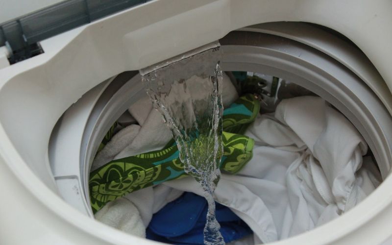 Cách xả hết nước trong máy giặt LG