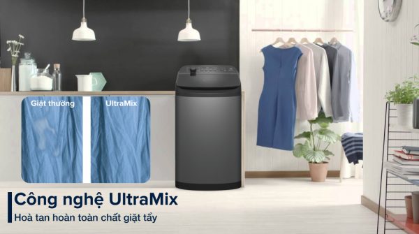 Máy giặt Electrolux Inverter 10 kg EWT1074M5SA - Công nghệ hào tan chất giặt tẩy Ultramix
