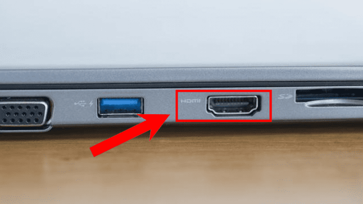 Kết nối bằng cổng HDMI