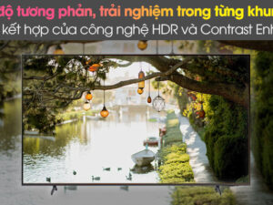 HDR và Contrast Enhancer - Smart Tivi Samsung 4K 65 inch UA65AU8100