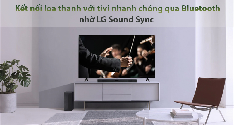 Smart Tivi LG 4K 65 inch 65UP7750PTB LG Sound Sync