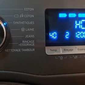 Cách khắc phục khi máy giặt Samsung báo lỗi HC