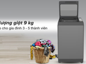 Khối lượng giặt 9 kg - Máy giặt Aqua 9 kg AQW-S90CT S