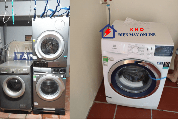 7. Hình ảnh lắp đặt máy giặt Electrolux thực tế