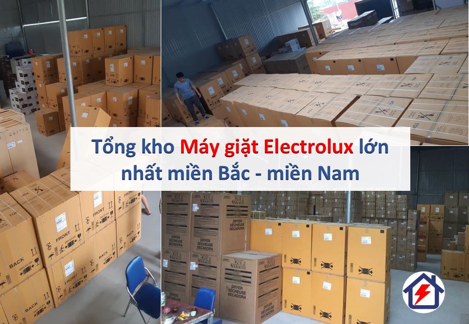 1. Mua máy giặt Electrolux cửa trước tại tổng kho điện máy lớn nhất miền Bắc và miền Nam