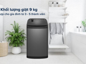 Máy giặt Electrolux Inverter 9 kg EWT9074N5SA - Khối lượng giặt