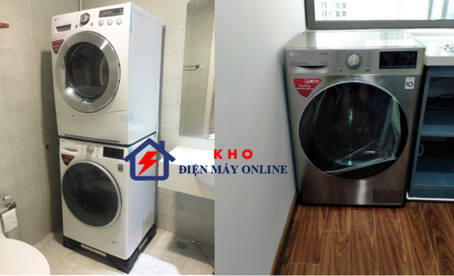 7. Hình ảnh thực tế máy giặt LG 8 kg