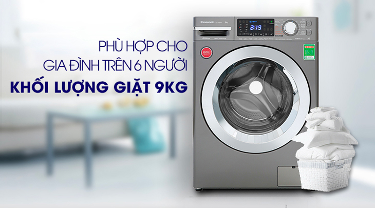 Máy giặt Panasonic 9kg phù hợp với đối tượng nào?
