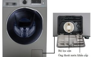Máy giặt Samsung không tắt nguồn khi giặt xong