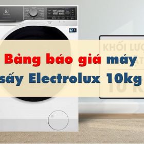 Máy sấy Electrolux 10 kg báo giá【Giá tốt nhất thị trường】