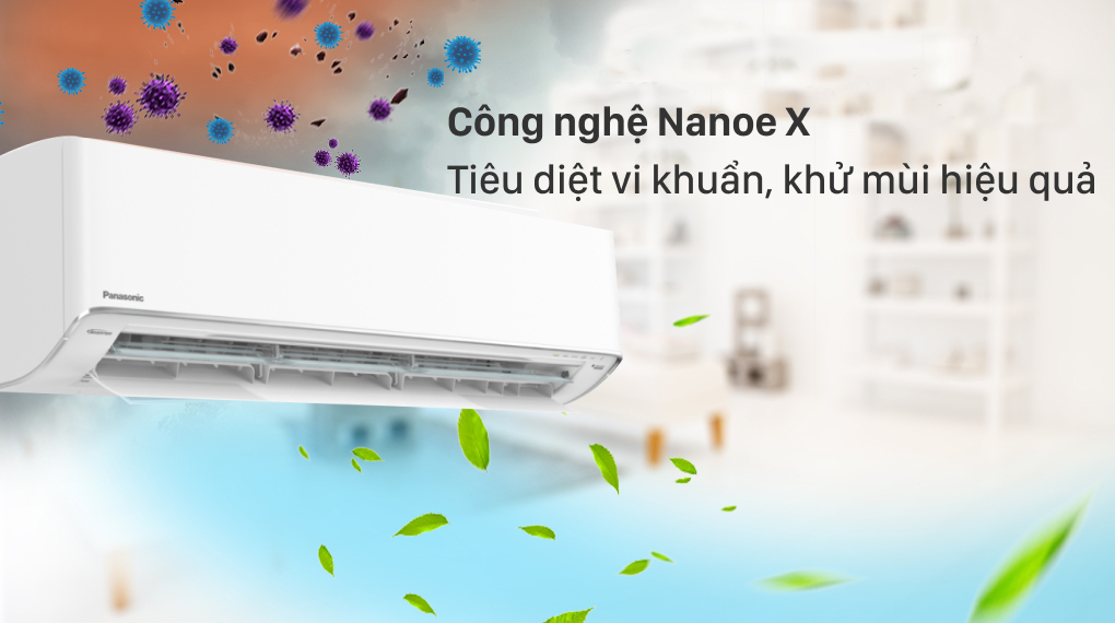 Công nghệ nanoe™ X trên điều hòa Panasonic inverter