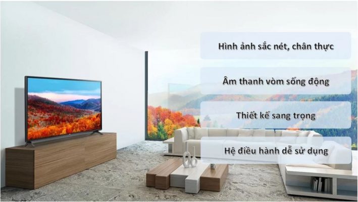 3. So sánh những tiêu chí cụ thể của tivi Samsung và LG