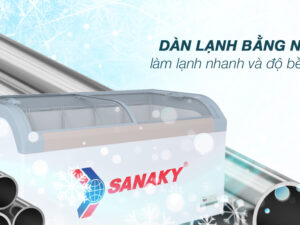 Tủ Đông Sanaky 500 lit VH-888KA - Dàn lạnh bằng nhôm