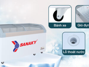 Tủ Đông Sanaky 500 lit VH-888KA - Tiện ích