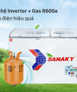 Tủ Đông Sanaky Inverter 365 Lít VH-5699W3 - Công nghệ tiết kiệm điện