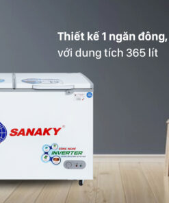 Tủ Đông Sanaky Inverter 365 Lít VH-5699W3 - Thiết kế