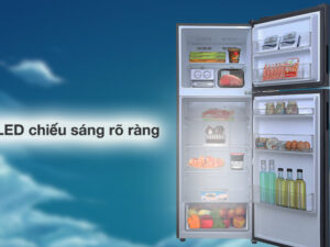 Tủ lạnh Aqua Inverter 333 lít AQR-T352FA(FB) - tính chất minh họa 