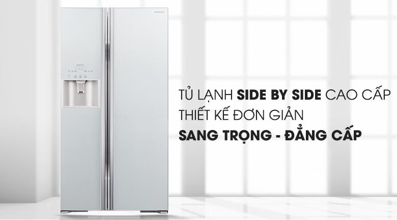 Tủ lạnh Hitachi side by side có đặc điểm gì nổi bật?