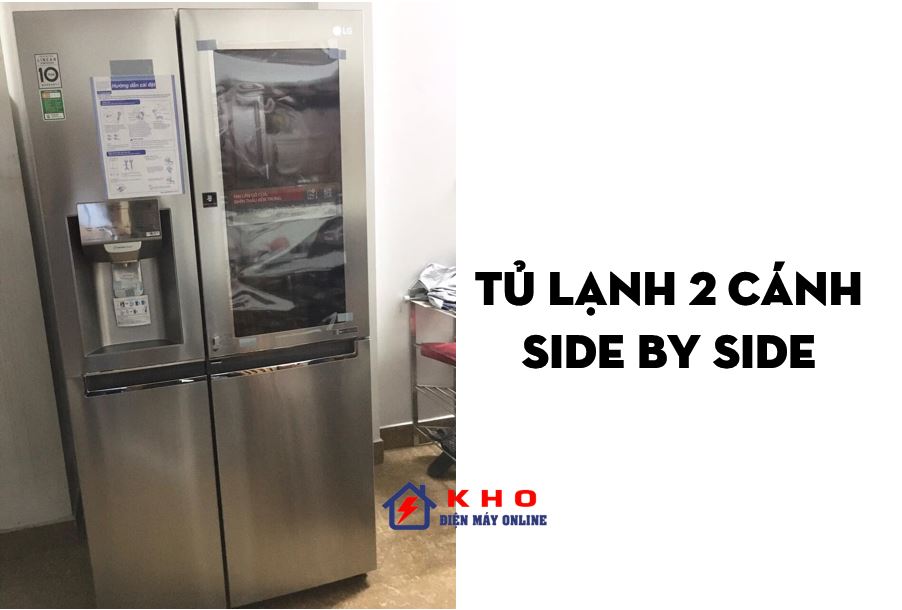 Kích thước tủ lạnh LG 2 cánh được chia theo những dòng nào?