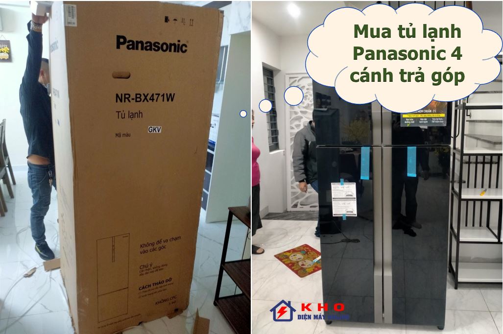 2. Mua tủ lạnh Panasonic 4 cánh có trả góp đa dạng hình thức