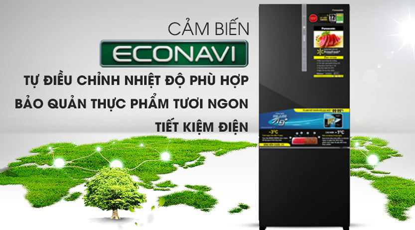 Tủ lạnh Panasonic NR-BX421WGKV 380 lít Inverter giá rẻ tại Điện Máy Đất Việt