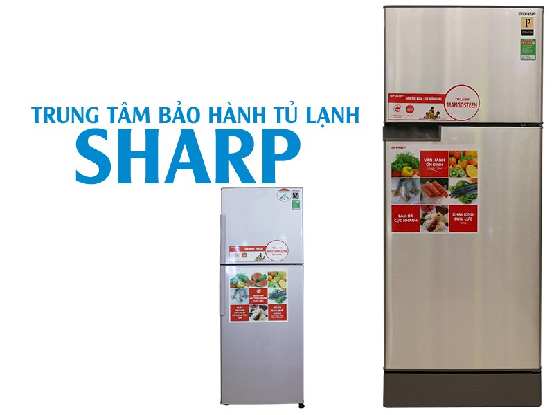5. Sharp là đơn vị trung tâm bảo hành chính hãng cho tủ lạnh của bạn