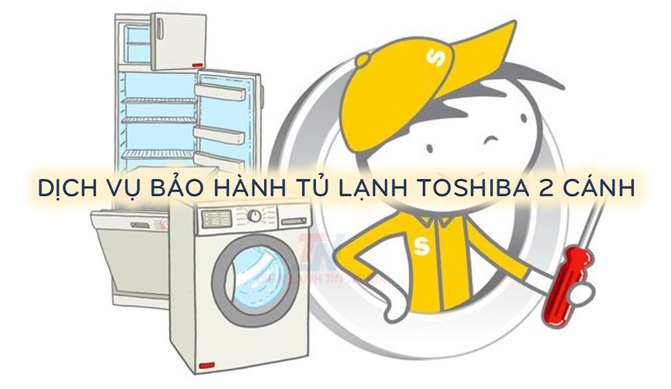5. Toshiba là trung tâm bảo hành tủ lạnh 2 cánh uy tín