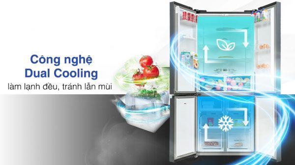 Tủ lạnh Toshiba Inverter 509 lít GR-RF605WI-PMV(06)-MG - Công nghệ làm lạnh