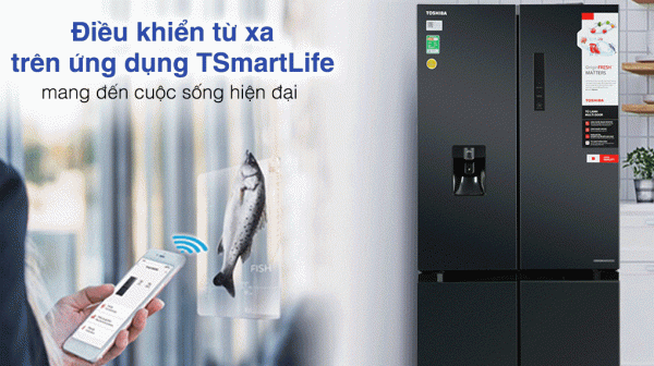 Tủ lạnh Toshiba Inverter 509 lít GR-RF605WI-PMV(06)-MG - Tiện ích
