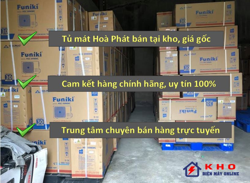 3. Tại kho bán tủ mát Funiki giá rẻ hơn siêu thị 15-30%