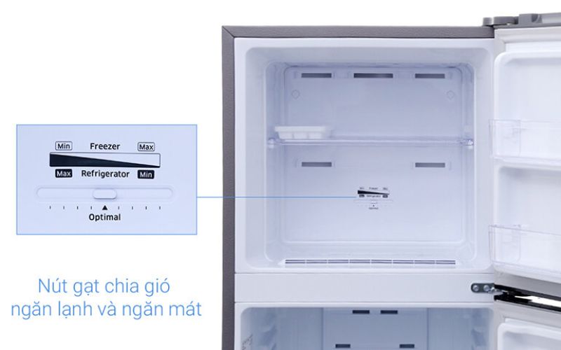 cách chỉnh nhiệt độ ngăn mát tủ lạnh samsung 2 cánh