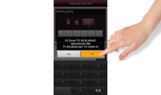 Điều khiển tivi LG qua ứng dụng LG TV Remote