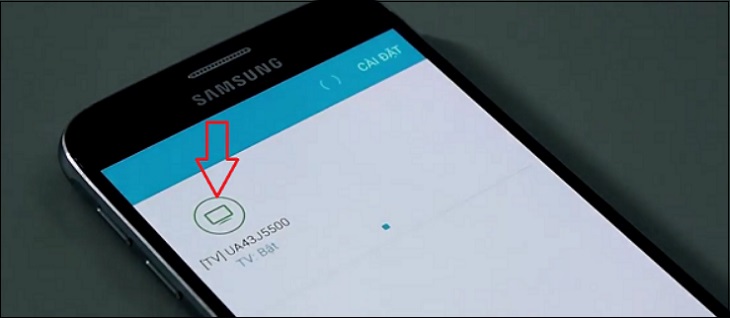 Điều khiển tivi Samsung bằng điện thoại qua Quick Connect