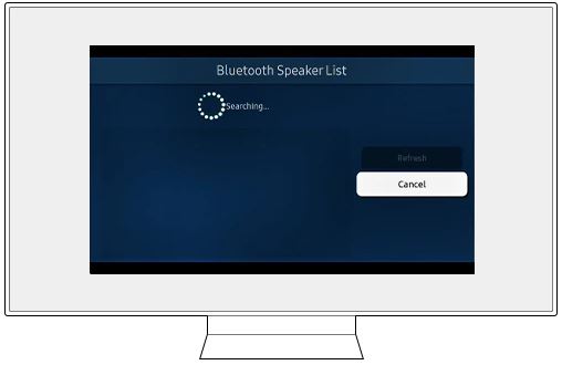 Cách kết nối với tivi bằng chức năng Bluetooth