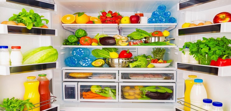 Sắp xếp thực phẩm trong tủ một cách khoa học